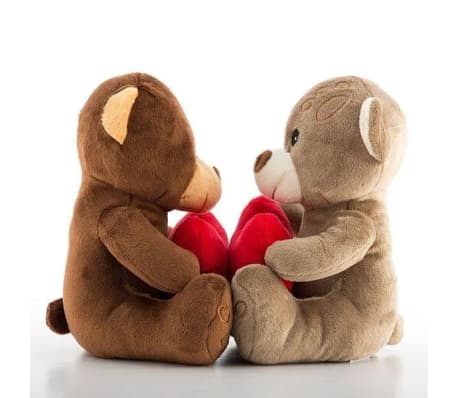 ours en peluche avec un coeur