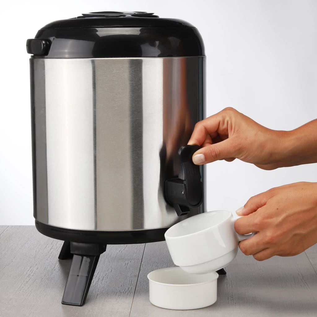 Thermal Jug With Tap 8 L 23 Cm Silver HI 8 width=274