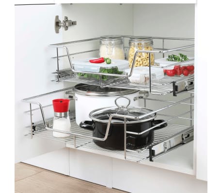 HI Uttrekkbar kurvskuff 60 cm