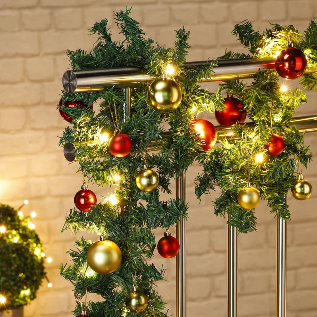 HI Kerstslinger met 80 warmwitte LED's 20 m afbeelding