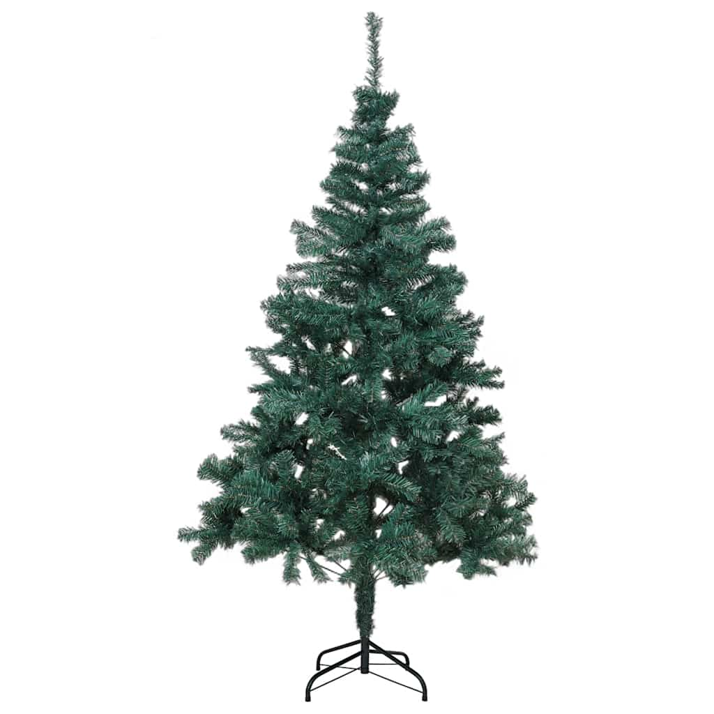 HI Weihnachtsbaum mit Ständer aus Metall Grün 180 cm