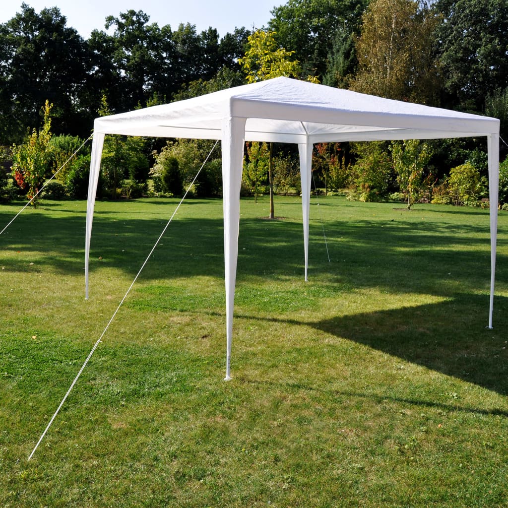 vidaXL pavillon 3 x 3 m hvid