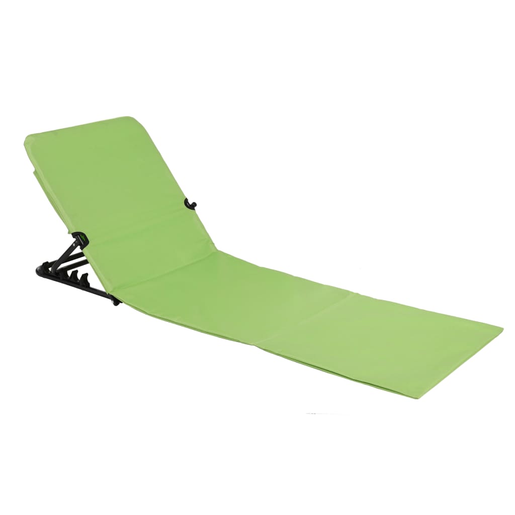 HI Strandmat stoel opvouwbaar PVC groen afbeelding