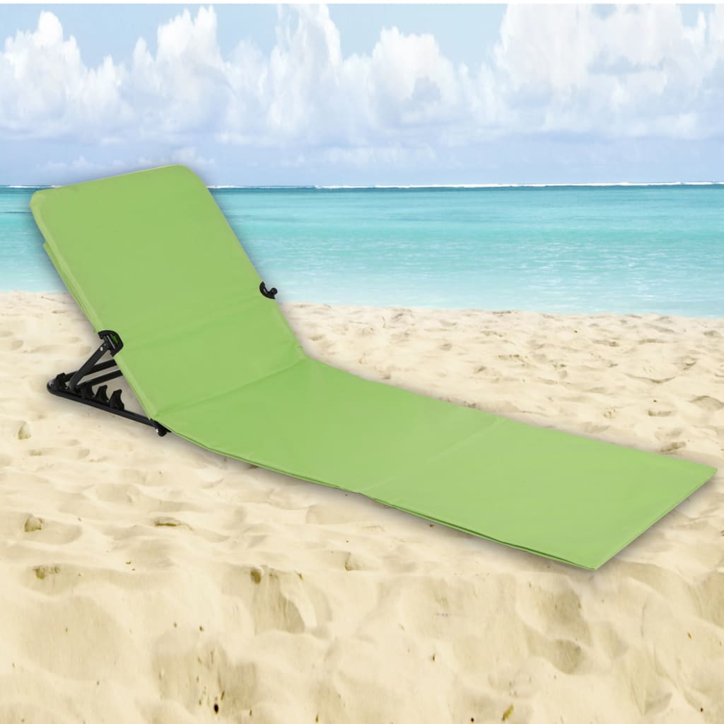 HI Faltbare Strandmatte PVC Grün | Stepinfit.de