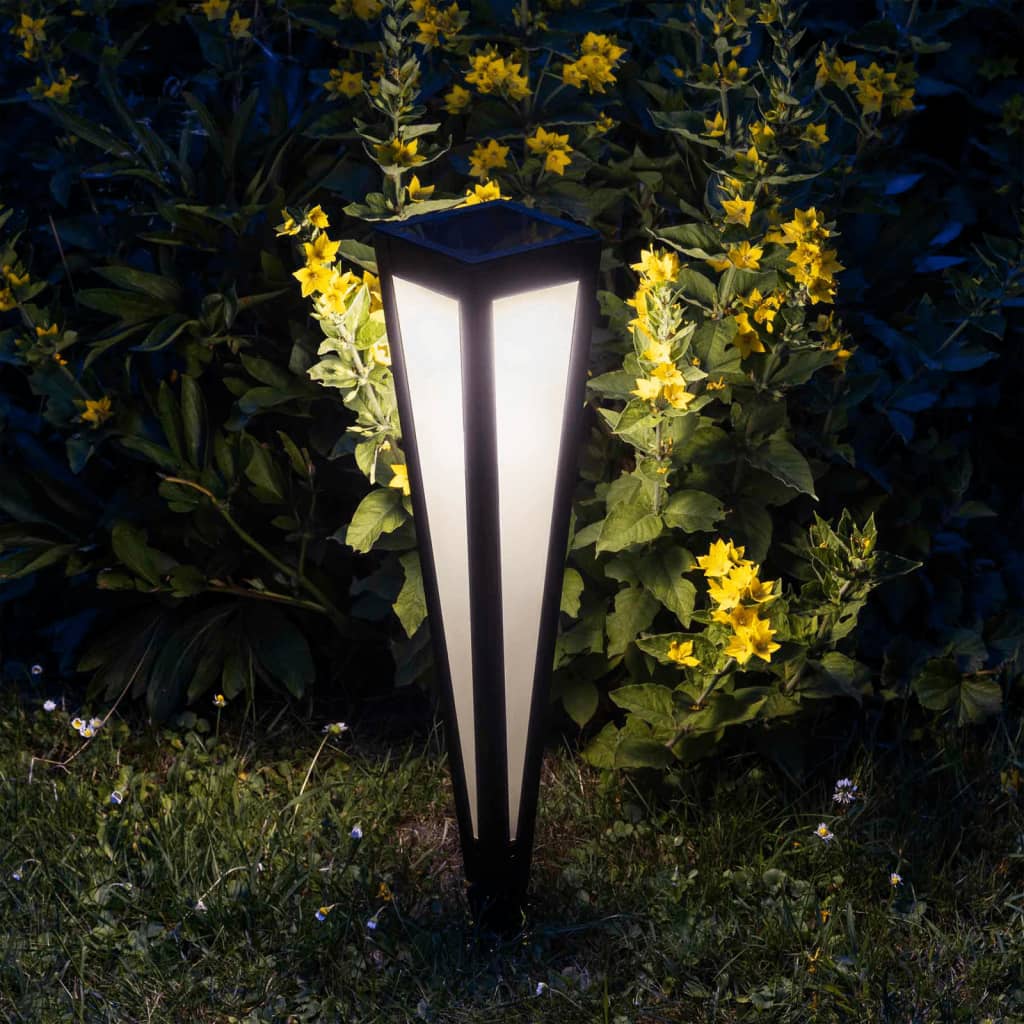 

HI Tuinlamp met grondpin solar LED 58 cm zwart