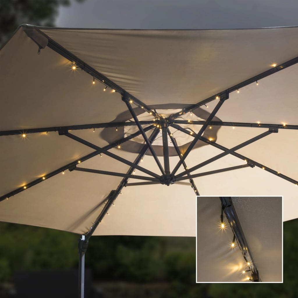 HI Sonnenscrm-Lichterkette LED 130 cm