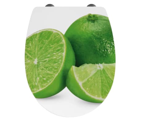 CORNAT Toilet Seat with Soft-close LIME Thermoplastic