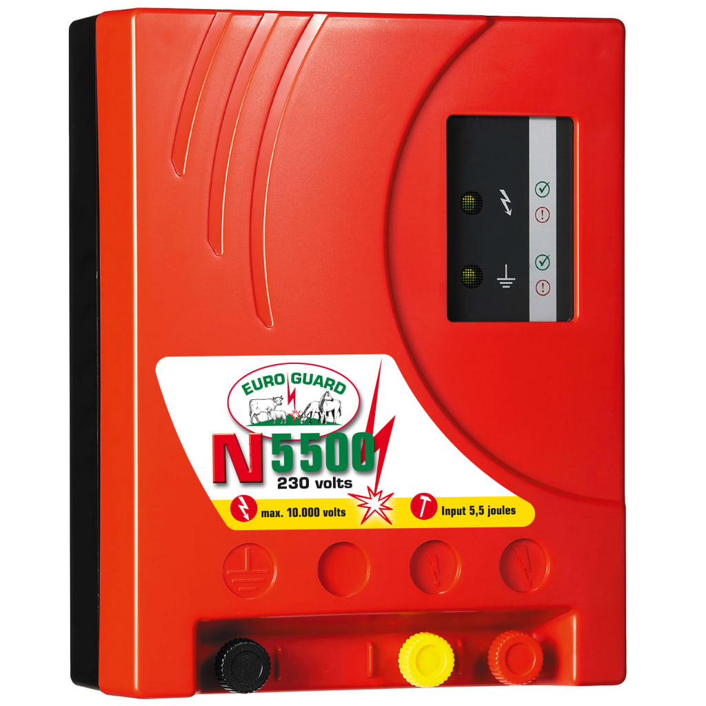 Kerbl Electric Hence Energiser "Euro Guard N 5500" Red 392055