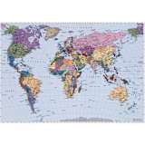 Komar Fotobehang World Map 270x188 cm 4-050