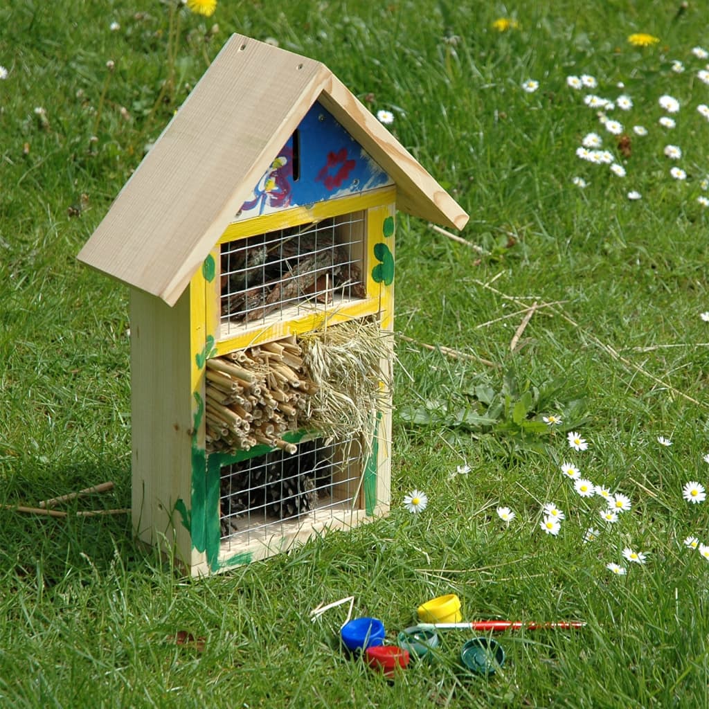dobar Insektenhotel zum Bemalen für Kinder Natur
