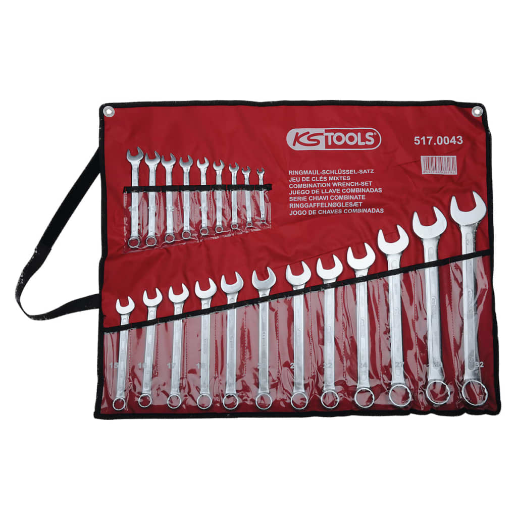 

KS Tools Combisleutel set met opbergtas (21 stuks 6-32mm)