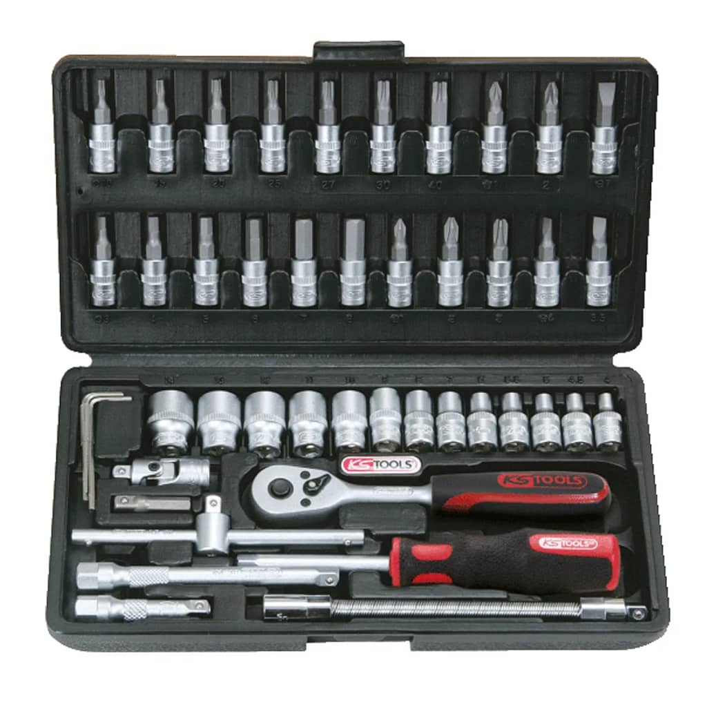 Afbeelding KS Tools doppendoos set (46 stuks 1/4-Inch) door Vidaxl.nl