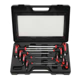 Zestaw kluczy KS TOOLS, rączka T, 9 elementów (2–12 mm)