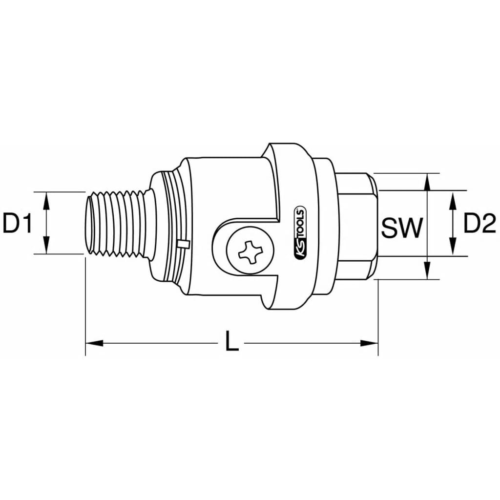 

KS Tools Olienevelaar 54 mm 1/4" 515.3360