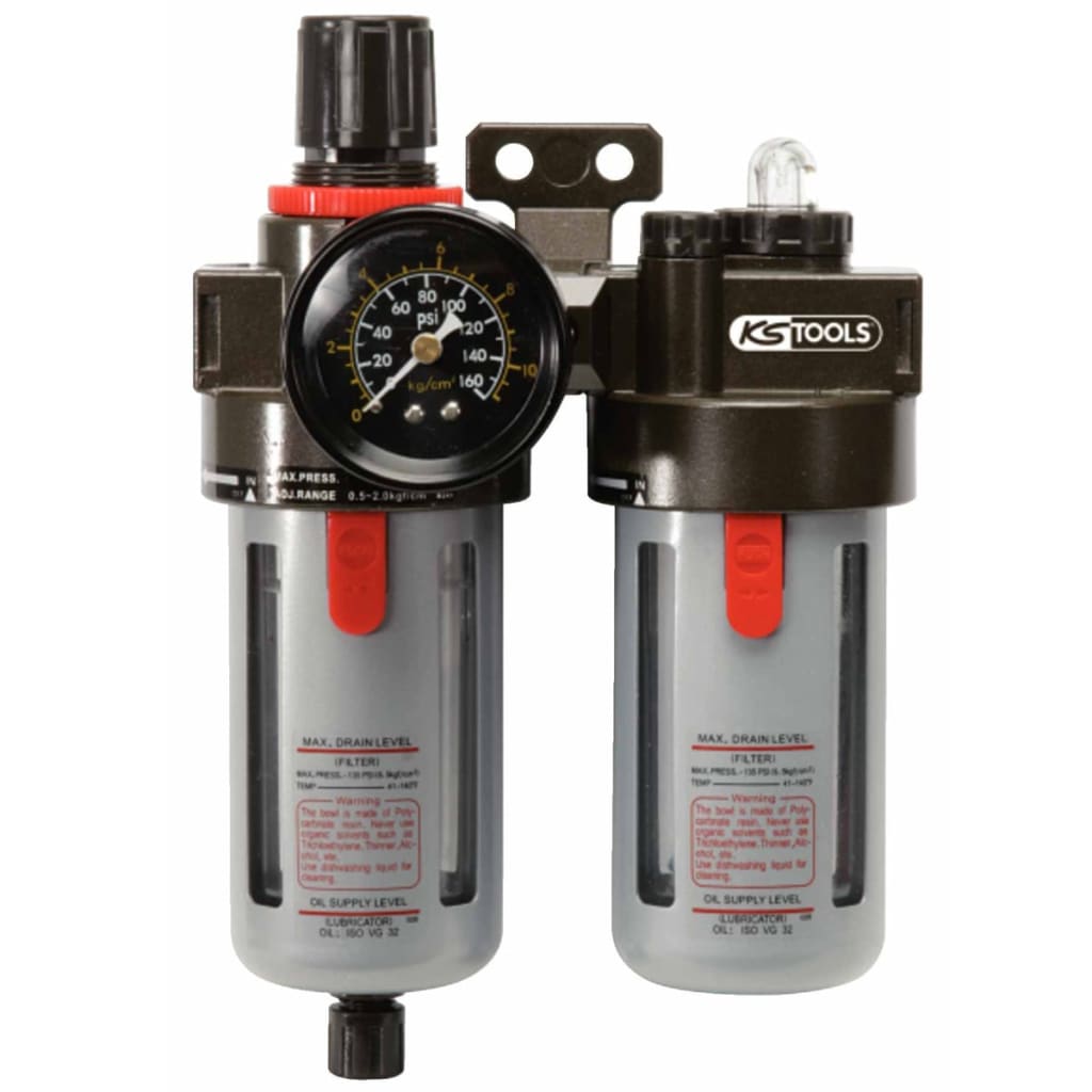 KS Tools Unidad de servicio de aire comprimido 3/8