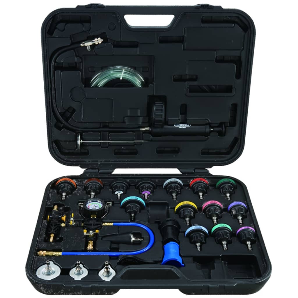 KS Tools koelsysteem druktester set (25-delig)