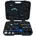 400955 KS Tools Cooling System Pressure Tester Set 25 pcs - Untranslated