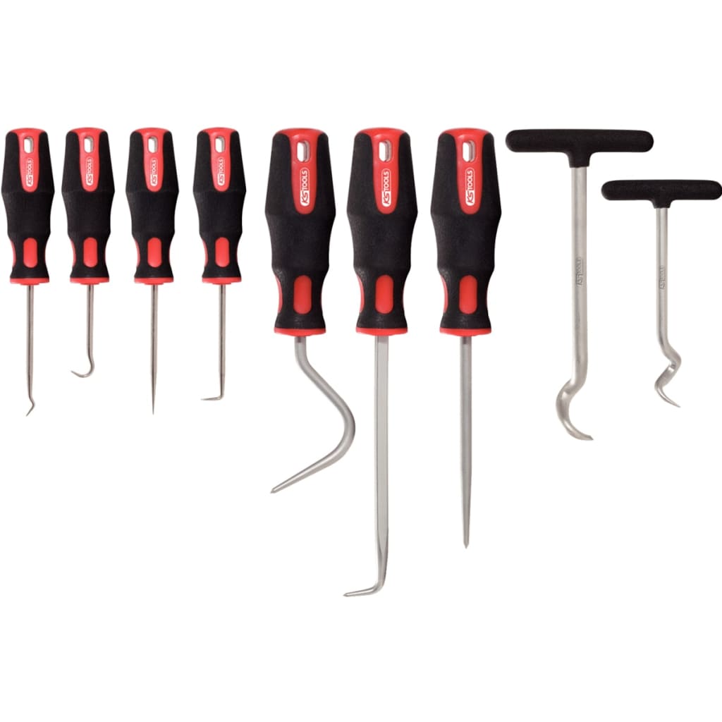 

KS Tools Haken- en priemenset 9 st