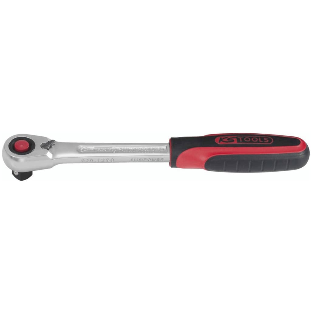 KS Tools SlimPOWER Omkeerbare ratelsleutel 72 tanden 1/2" 920.1290