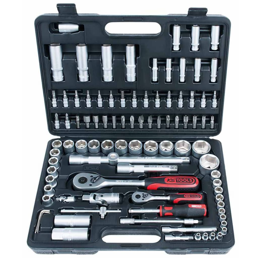 

KS Tools CLASSIC Ratelsleutel en doppen set 96-delig 17.0796