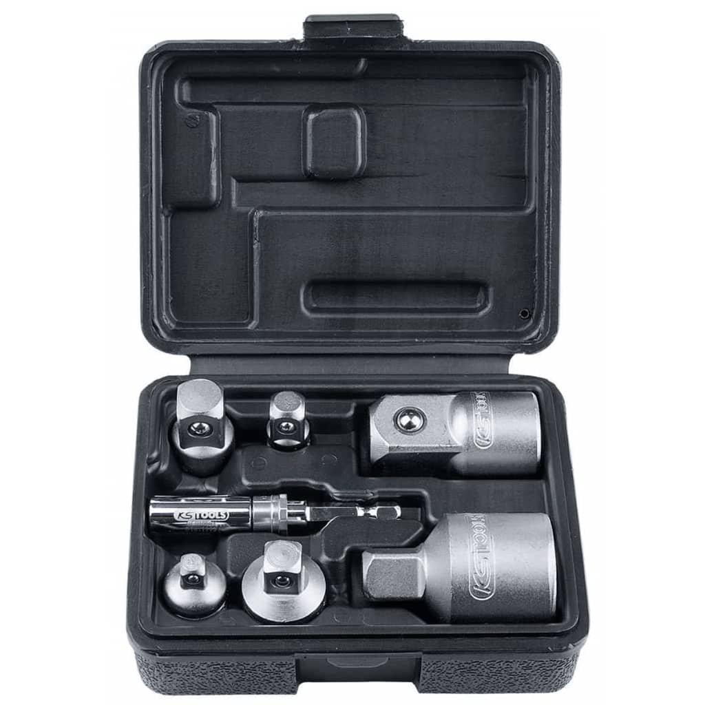 VidaXL - KS Tools Adapter set voor doppen en bits 7-delig 917.0707