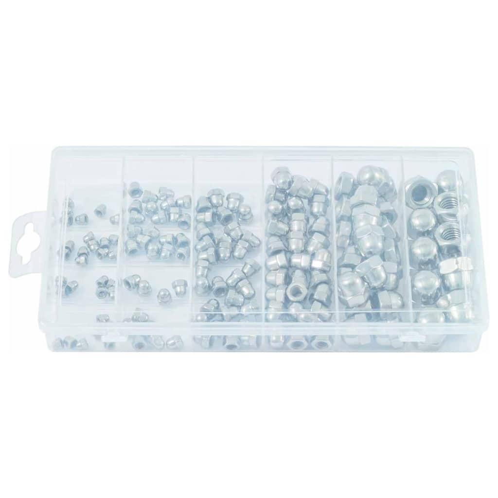 

KS Tools 150-delige Moerenset metrisch roestvrij staal M3-M10