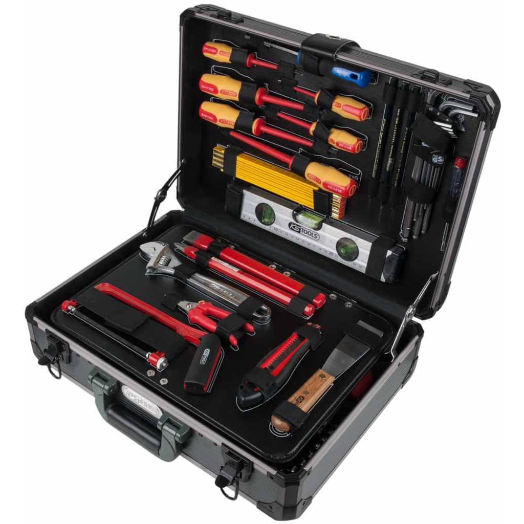 VidaXL - KS Tools Elektriciens gereedschapsset 1/4" + 1/2“ 128-delig 911.0628