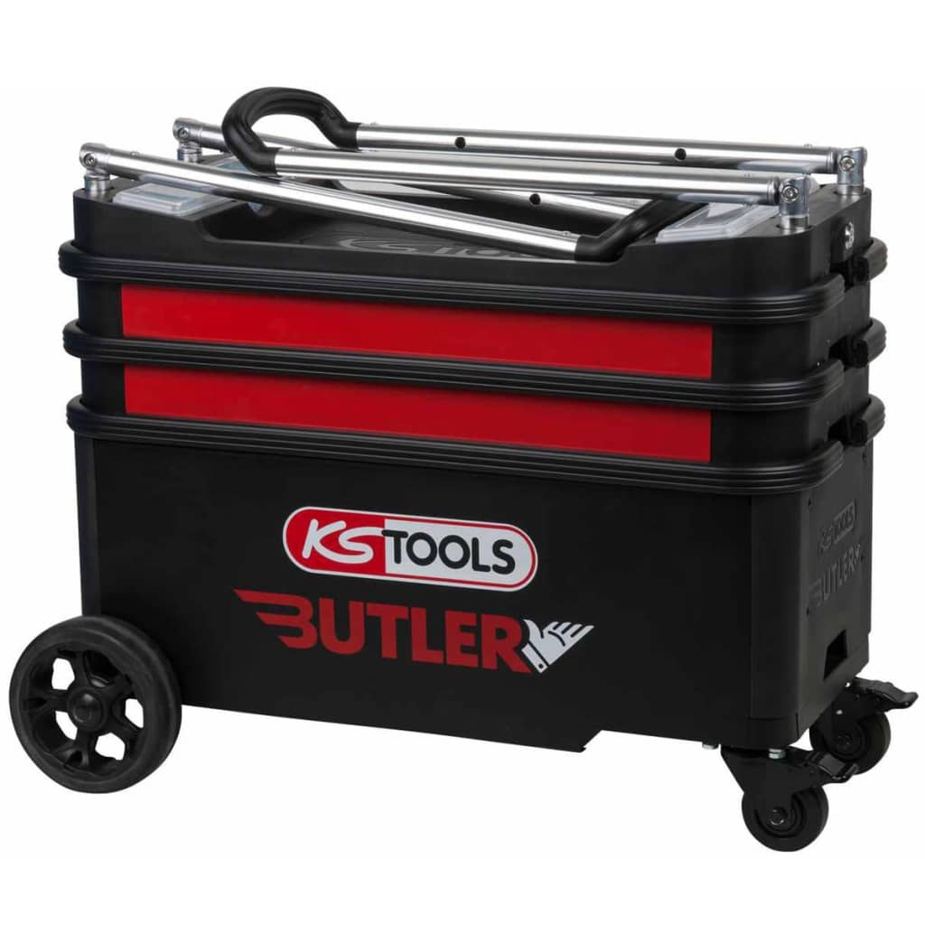 

KS Tools BUTLER Gereedschapswagen 77x39,5x76-111,1 cm 895.0000