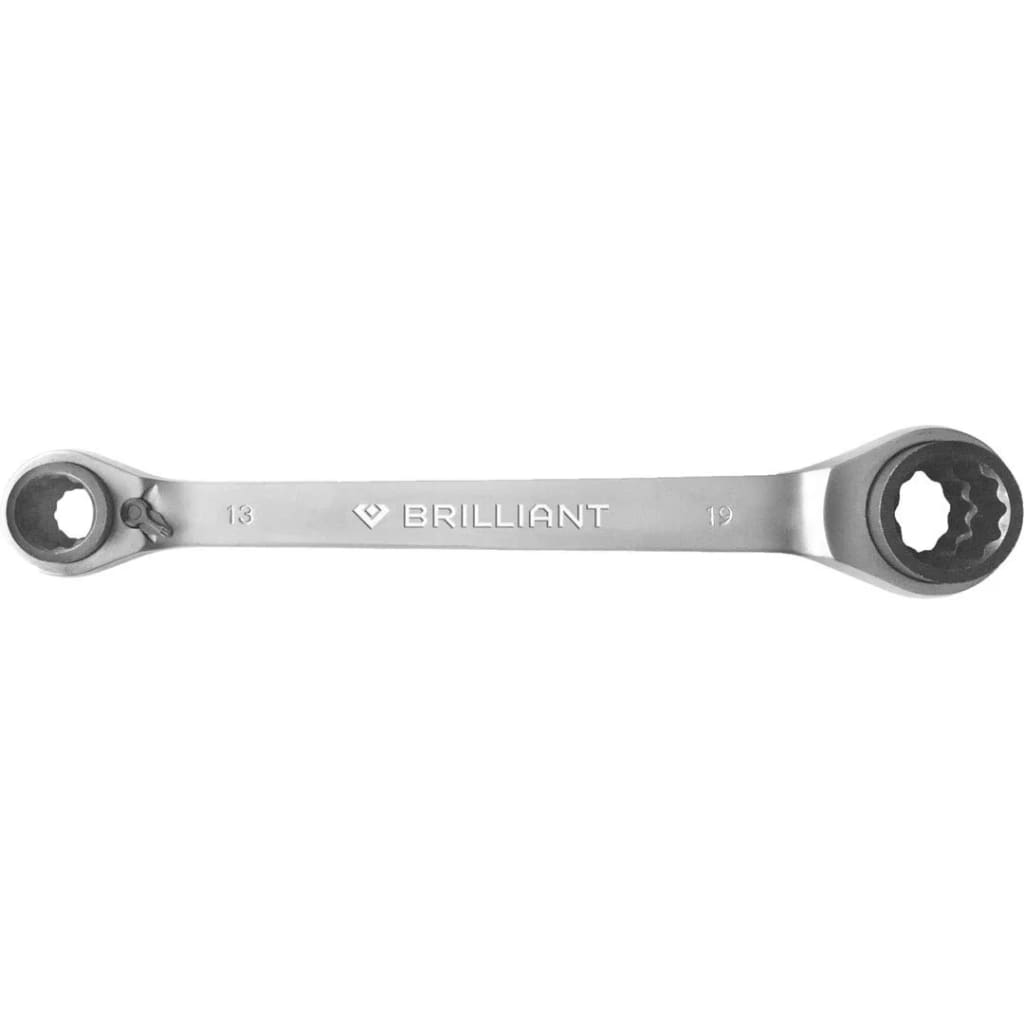 

BRILLIANT TOOLS Ratelringsleutel dubbel