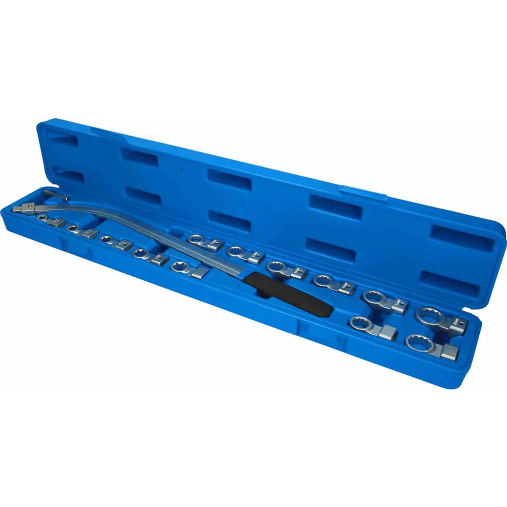 BRILLIANT TOOLS Set llaves tensoras de correa intercambiables 15 pzas