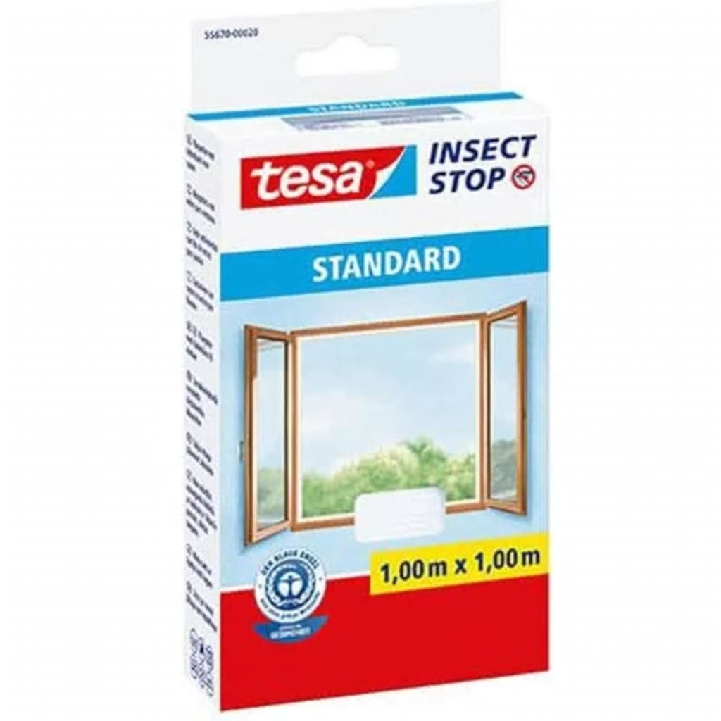 Afbeelding Tesa Insect Stop Standaard 1.00m x 1.00m Ramen 55670-00020 door Vidaxl.nl