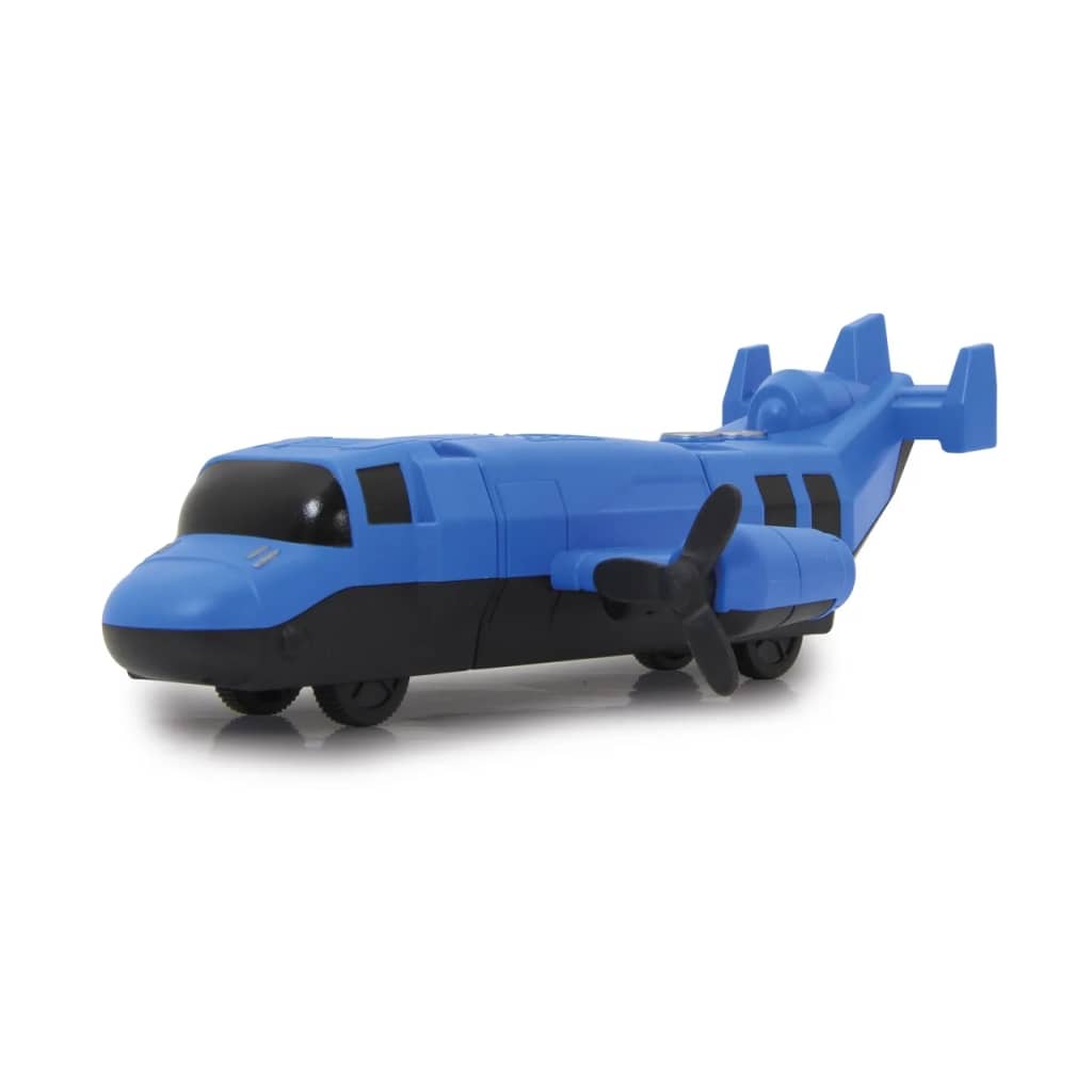 Jamara Building Blocks vliegtuig blauw junior 21,3 x 18,3 cm