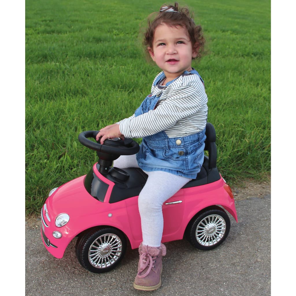 Jamara Duwauto Fiat 500 roze