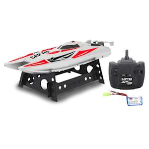 JAMARA Lancha teledirigida Capter blanco y rojo 2,4 GHz