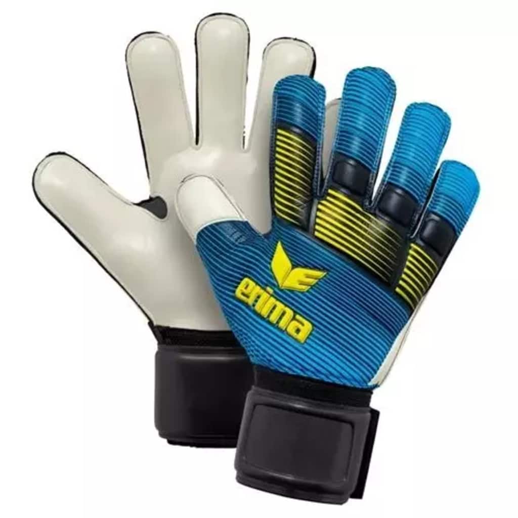 Erima keepershandschoenen Skinator Protect blauw maat 5