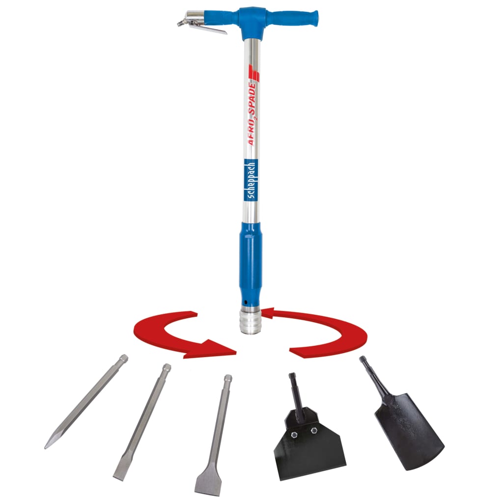 Scheppach Pneumatische 5-in-1 Tool AERO 2 SPADE