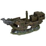 TRIXIE Shipwreck Aquarium Ornament Polyester Resin 8743