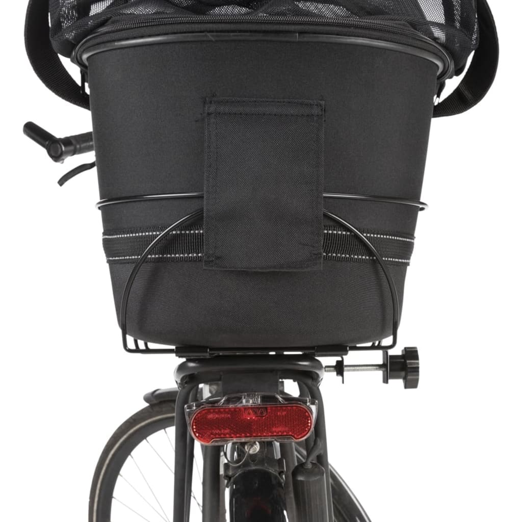 Cestino Anteriore Bici Per Animali Domestici 29x42x48 Cm Nero TRIXIE 16 width=274