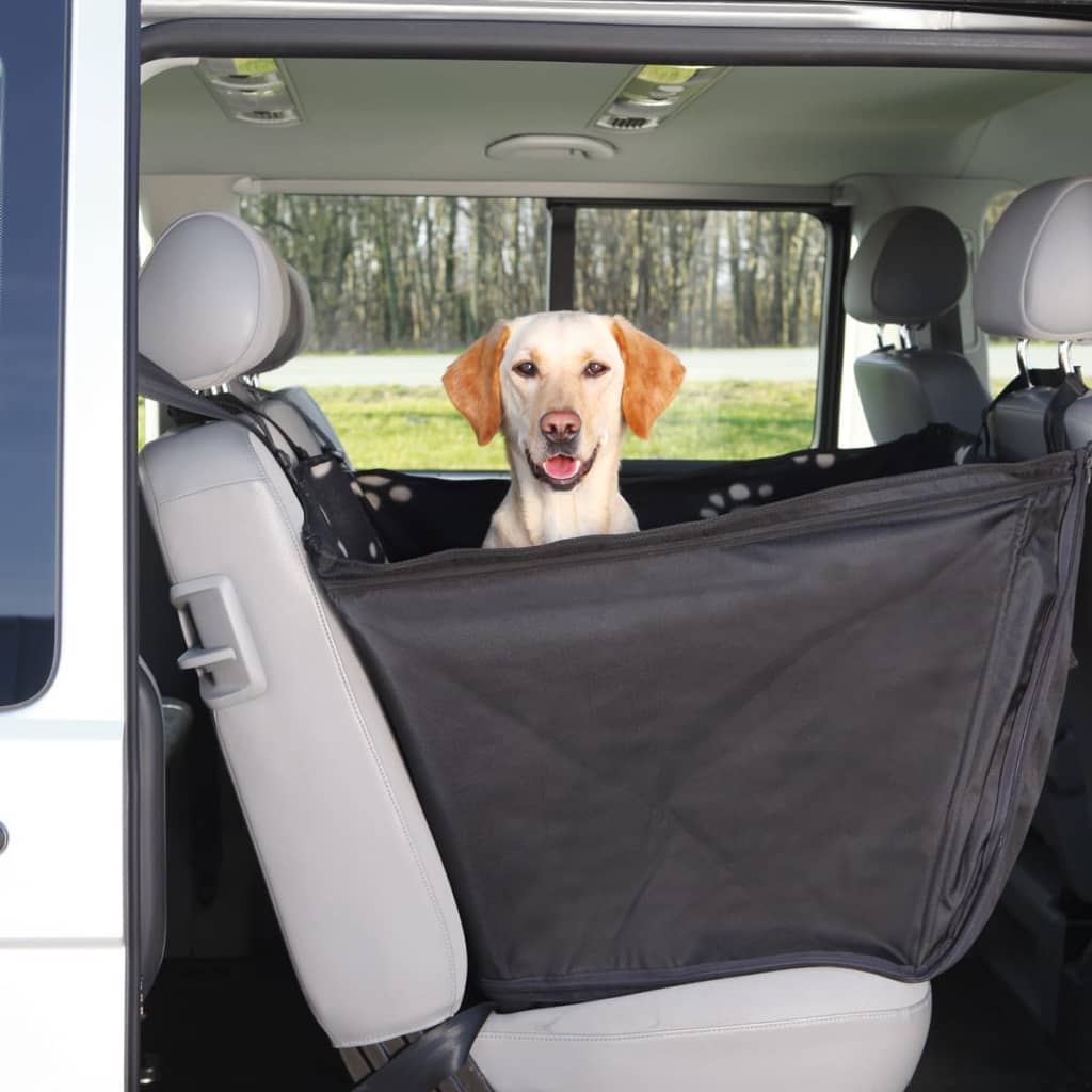 

TRIXIE Honden beschermhoes achterbank 65x145 cm zwart en beige 13231
