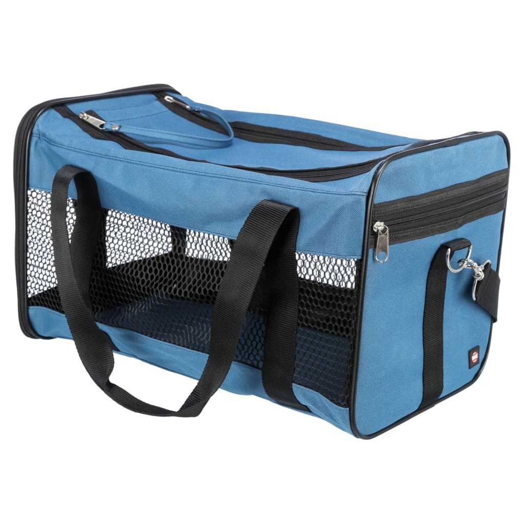 12: TRIXIE transporttaske til hund Ryan 47x26x27 cm blå