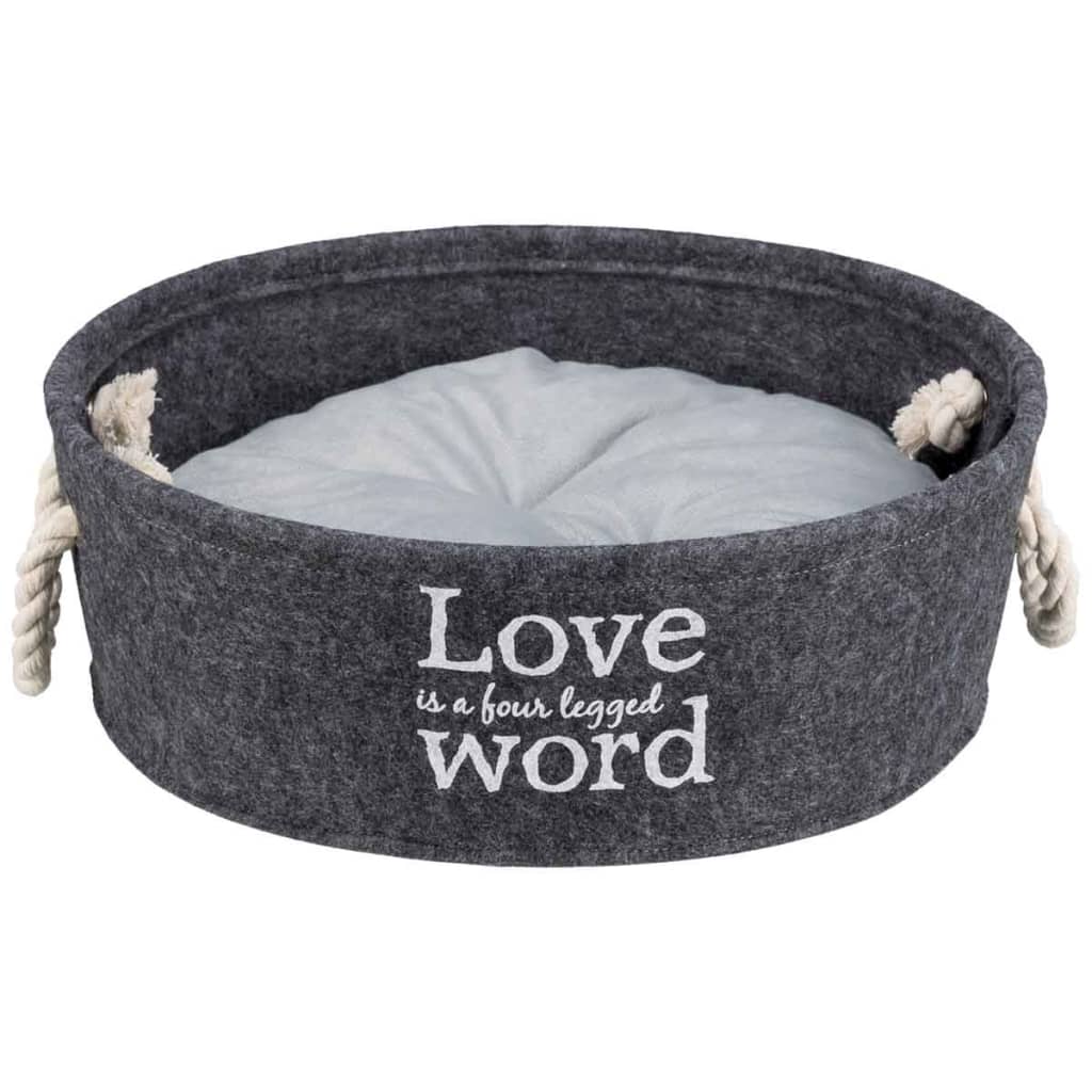 TRIXIE Lit pour chiens Lian Gris 45,5 cm 38396