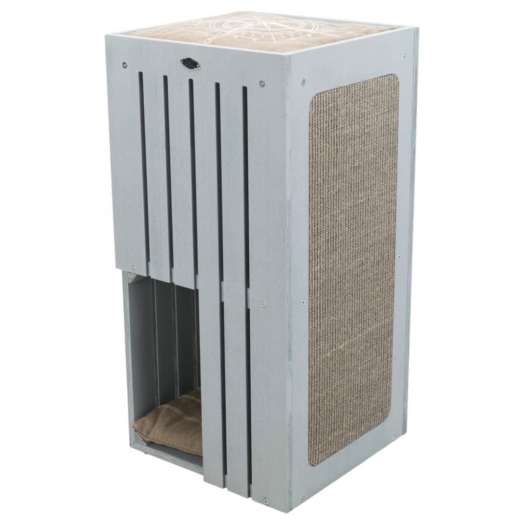 

TRIXIE Kattentoren BE NORDIC Juna grijs en beige