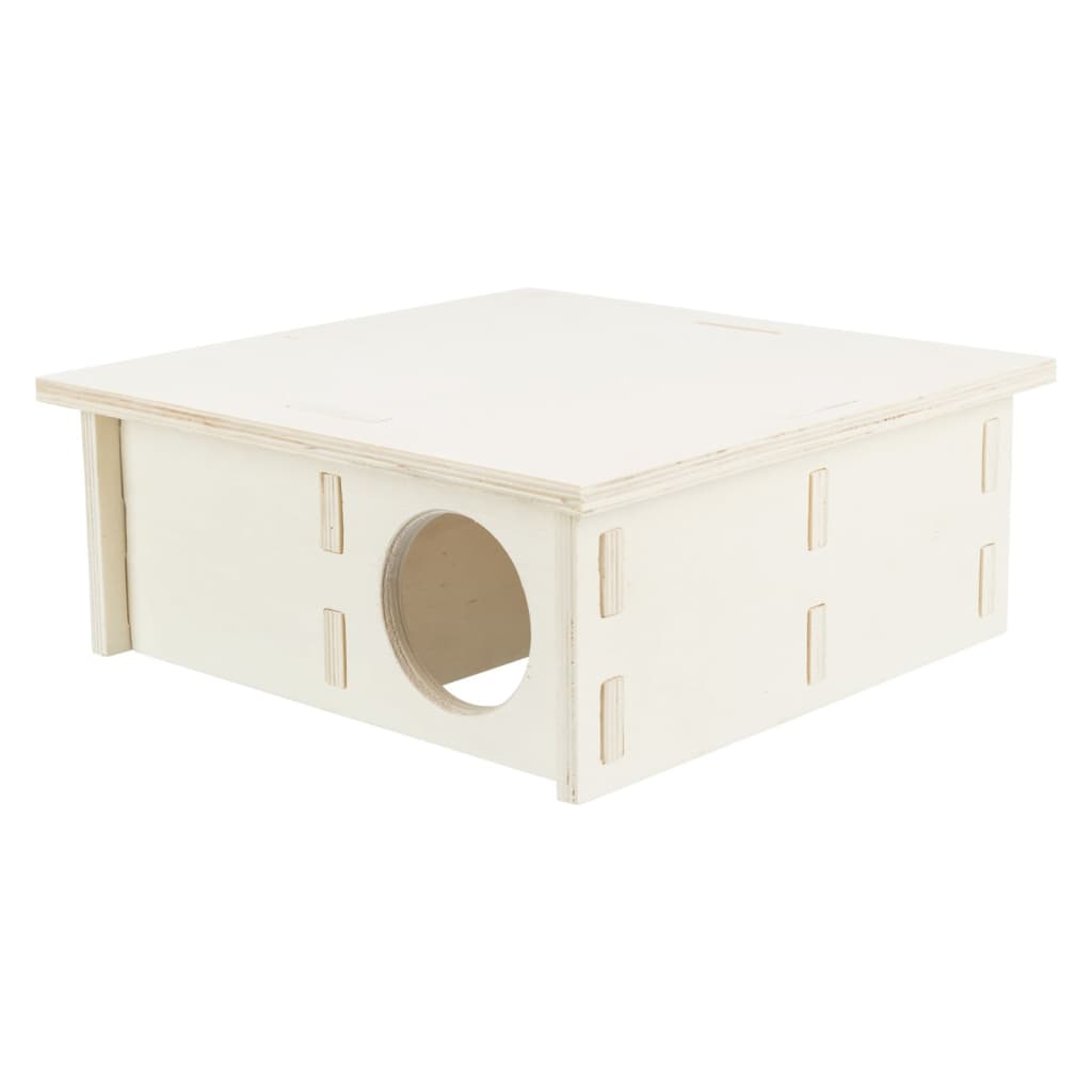 Afbeelding Trixie Meerkamerhuis. 4 Kamers - Kooi Accessoire - 25x10x25 cm door Vidaxl.nl