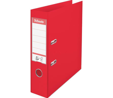 Esselte File ad Arco con Leva No 1 5 pz Rosso 75 mm