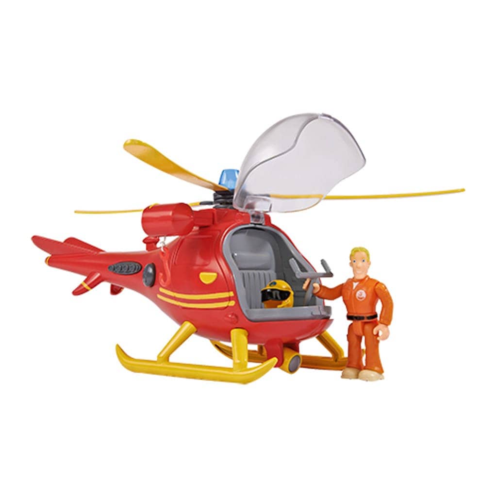 Brandweerman Sam Helicopter + Figuur BO