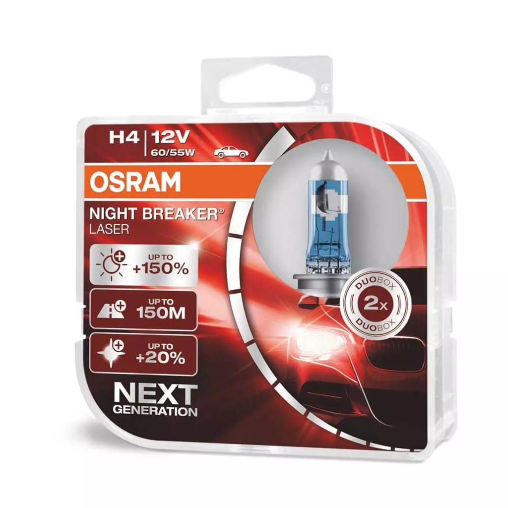Osram H4 Night Breaker Laser 64193NL-HCB