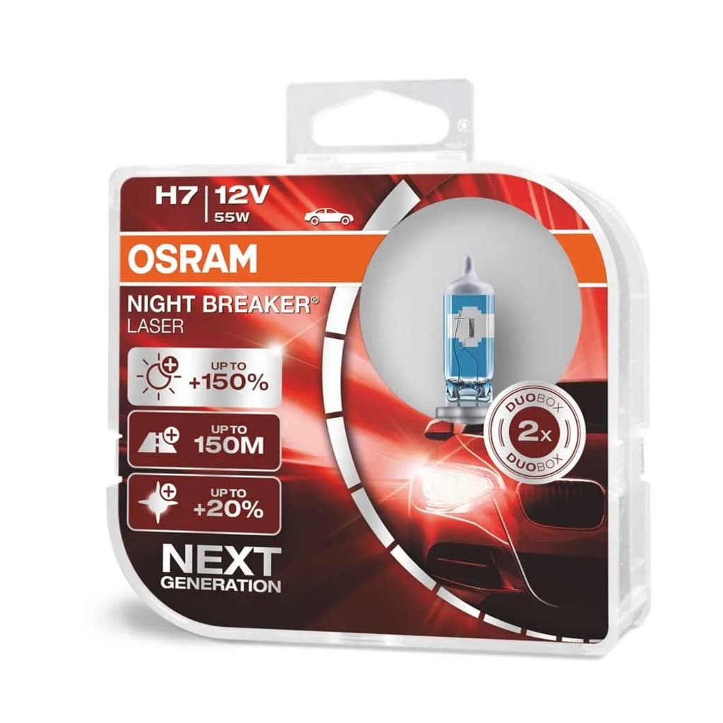 Osram H7 Night Breaker Laser 64210NL-HCB