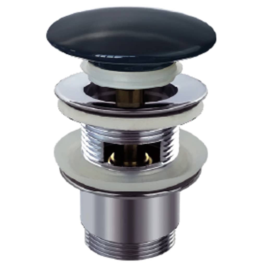 

SCHÜTTE Afvoerplug Design 1¼"x65 mm zwart
