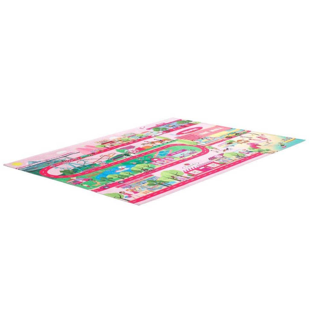 Afbeelding Obsession Torino Kindervloerkleed 160 x 230 cm Roze door Vidaxl.nl