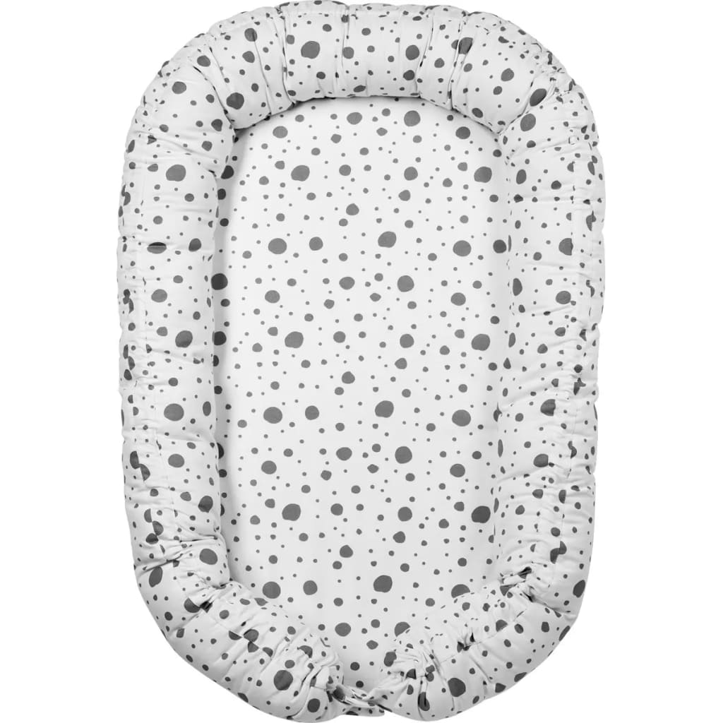 Onbekend Meyco Babynest Dots Grijs huismerk kopen in de aanbieding